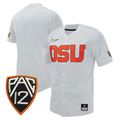 Oregon State Beavers Baseball Grey Untouchable Jersey - All Stitched