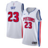 Jaden Ivey Detroit Pistons White Association Edition Jersey - All Stitched