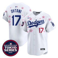 Shohei Ohtani Los Angeles Dodgers White Tokyo Series Jersey - All Stitched