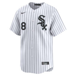 Alternative view of Bo Jackson Chicago White Sox White Pinstripe Home Jersey - All Stitched