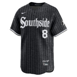 Alternative view of Bo Jackson Chicago White Sox Black City Connect Jersey - All Stitched