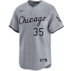 Alternative view of Frank Thomas Chicago White Sox Grey Road Jersey - All Stitched