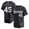 Michael Jordan Chicago White Sox Black City Connect Jersey - All Stitched