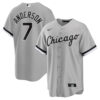 Tim Anderson Chicago White Sox Grey Road Jersey - All Stitched