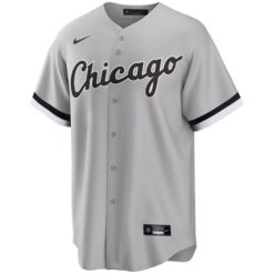 Alternative view of Tim Anderson Chicago White Sox Grey Road Jersey - All Stitched