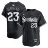 Andrew Benintendi Chicago White Sox Black City Connect Jersey - All Stitched