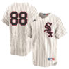 Luis Robert Jr Chicago White Sox Cream Throwback Jersey - All Stitched