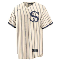 Alternative view of Chicago White Sox Cream Fields Of Dream Throwback Jersey - All Stitched