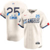 Tommy Edman Los Angeles Dodgers Cream City Connect Limited Jersey - All Stitched
