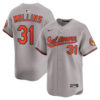 Cedric Mullins Baltimore Orioles Grey Road Limited Jersey - All Stitched