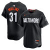 Cedric Mullins Baltimore Orioles Black City Connect Jersey - All Stitched