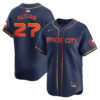 Jose Altuve Houston Astros Navy 2024 City Connect Limited Jersey - All Stitched