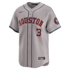 Alternative view of Jeremy Peña Houston Astros Gray Road Limited Jersey - All Stitched