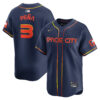 Jeremy Peña Houston Astros Navy 2024 City Connect Limited Jersey - All Stitched
