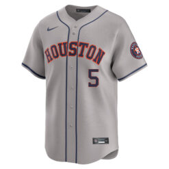 Alternative view of Jeff Bagwell Houston Astros Gray Road Limited Jersey - All Stitched