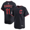Jose Ramirez Cleveland Guardians Navy Alternate Limited Jersey - All Stitched