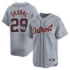 Tarik Skubal Detroit Tigers Grey Road Limited Jersey - All Stitched