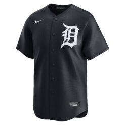 Alternative view of Parker Meadows Detroit Tigers Navy Alternate Limited Jersey - All Stitched