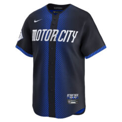 Alternative view of Gleyber Torres Detroit Tigers Navy City Connect Limited Jersey - All Stitched