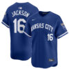 Bo Jackson Kansas City Royals Royal Blue Alternate Limited Jersey - All Stitched