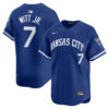 Bobby Witt Jr Kansas City Royals Royal Blue Alternate Limited Jersey - All Stitched
