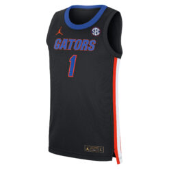 Alternative view of Walter Clayton Jr Florida Gators Basketball Black Jersey - All Stitched