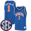 Walter Clayton Jr Florida Gators Basketball Royal Alumni Jersey - All Stitched