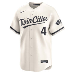 Alternative view of Carlos Correa Minnesota Twins Cream Alternate Limited Jersey - All Stitched
