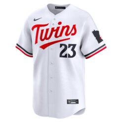 Alternative view of Royce Lewis Minnesota Twins White Home Limited Jersey - All Stitched