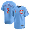 Nico Hoerner Chicago Cubs Blue Alternate Limited Jersey - All Stitched