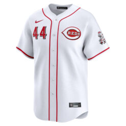 Alternative view of Elly De La Cruz Cincinnati Reds White Home Limited Jersey - All Stitched