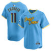 Jackson Chourio Milwaukee Brewers Powder Blue City Connect Limited Jersey - All Stitched