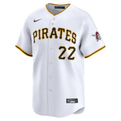 Alternative view of Andrew McCutchen Pittsburgh Pirates White Home Limited Jersey - All Stitched