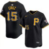 Oneil Cruz Pittsburgh Pirates Black Alternate Limited Jersey - All Stitched