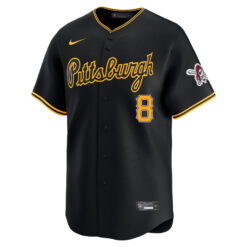 Alternative view of Willie Stargell Pittsburgh Pirates Black Alternate Limited Jersey - All Stitched