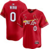 Masyn Winn St. Louis Cardinals Red City Connect Limited Jersey - All Stitched