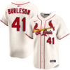 Alec Burleson St. Louis Cardinals Cream Alternate Limited Jersey - All Stitched