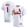 Ozzie Smith St. Louis Cardinals White Home Limited Jersey - All Stitched