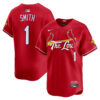 Ozzie Smith St. Louis Cardinals Red City Connect Limited Jersey - All Stitched