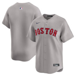 Boston Red Sox Gray Away Limited Jersey - All Stitched