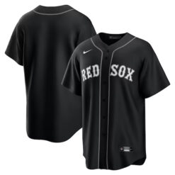 Boston Red Sox Black Jersey - All Stitched