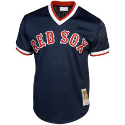 Alternative view of Ted Williams Boston Red Sox Navy Jersey - All Stitched