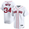 David Ortiz Boston Red Sox White Home Limited Jersey - All Stitched