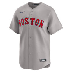 Alternative view of David Ortiz Big Papi Boston Red Sox Grey Road Limited Jersey - All Stitched