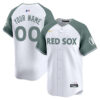 Custom Boston Red Sox Alternate White City Connect Theme Jersey - All Stitched