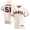 Jung Hoo Lee San Francisco Giants Cream Home Limited Jersey - All Stitched
