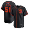 Jung Hoo Lee San Francisco Giants Black Alternate Limited Jersey - All Stitched