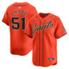 Jung Hoo Lee San Francisco Giants Orange Alternate Limited Jersey - All Stitched