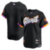 San Francisco Giants Anthracite 2025 City Connect Limited Jersey - All Stitched