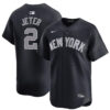 Derek Jeter New York Yankees Navy Alternate Limited Jersey - All Stitched